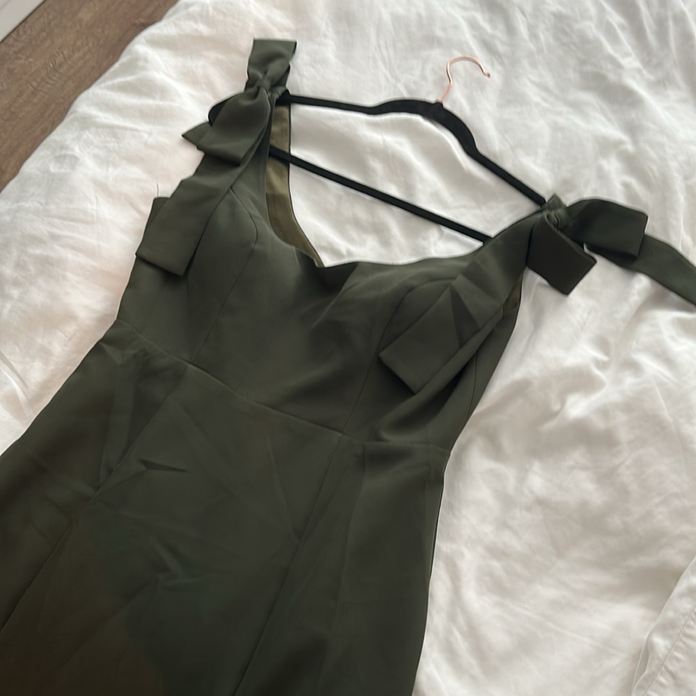 Revelry Nicole Crepe Bridesmaid Dress - Picture 4 of 4